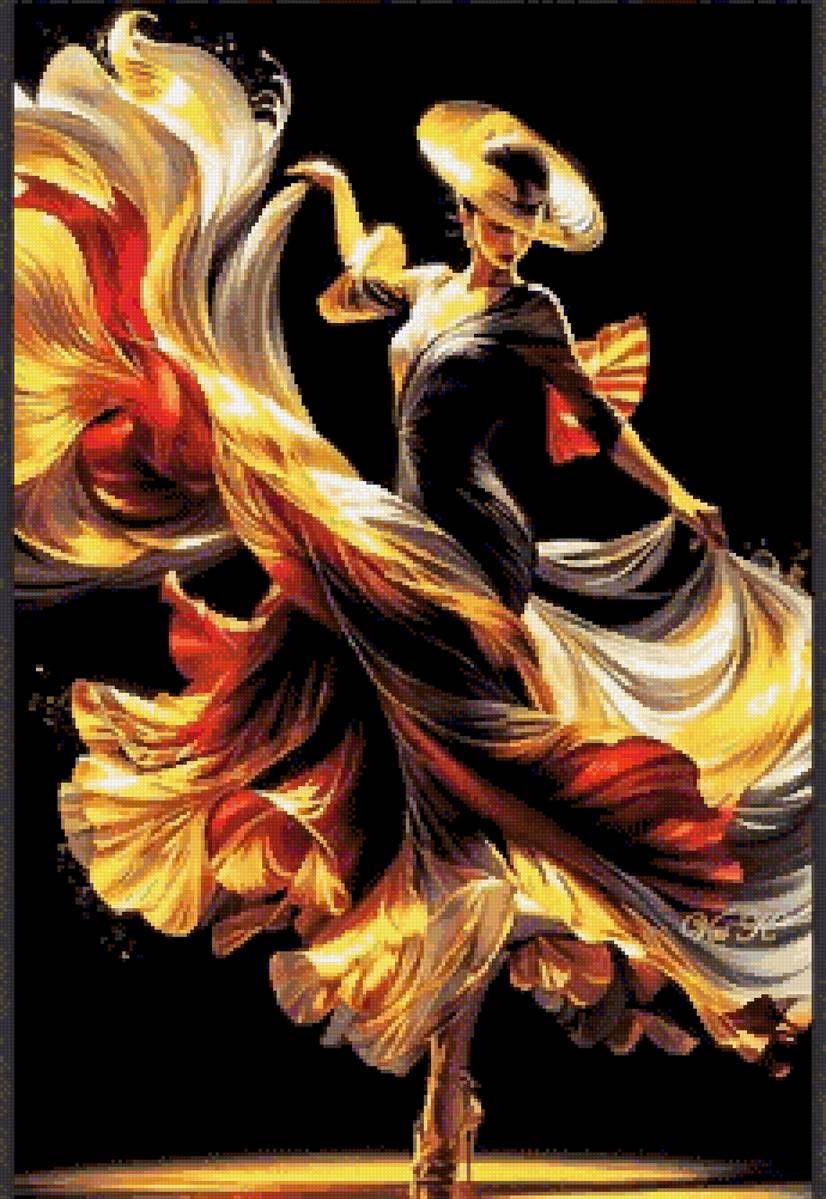 Танец - девушка - предпросмотр