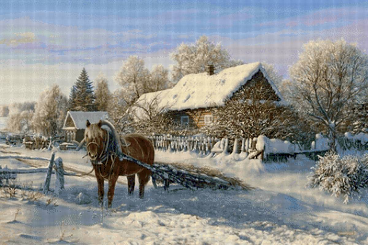 Зима - предпросмотр