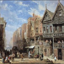 Схема вышивки «Старая Англия»