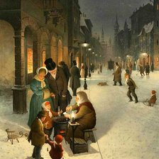 Схема вышивки «Рождество»