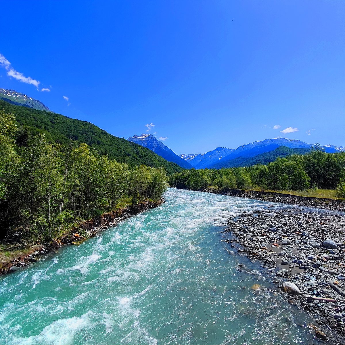 Горная река - оригинал