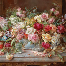 Схема вышивки «Натюрморт. Ханс Зацка»