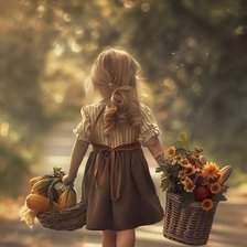 Схема вышивки «Осень»