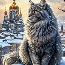 Схема вышивки «Городские легенды»