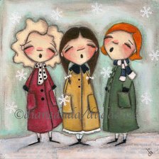 Схема вышивки «картины Дианы Дуда»