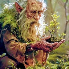 Схема вышивки «Хранитель леса»