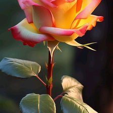 Схема вышивки «Роза»