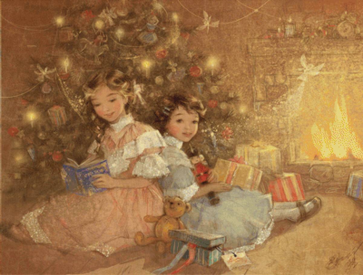 елка - девочки, елка - предпросмотр