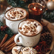 Схема вышивки «Капучино»