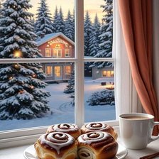 Схема вышивки «Завтраа»