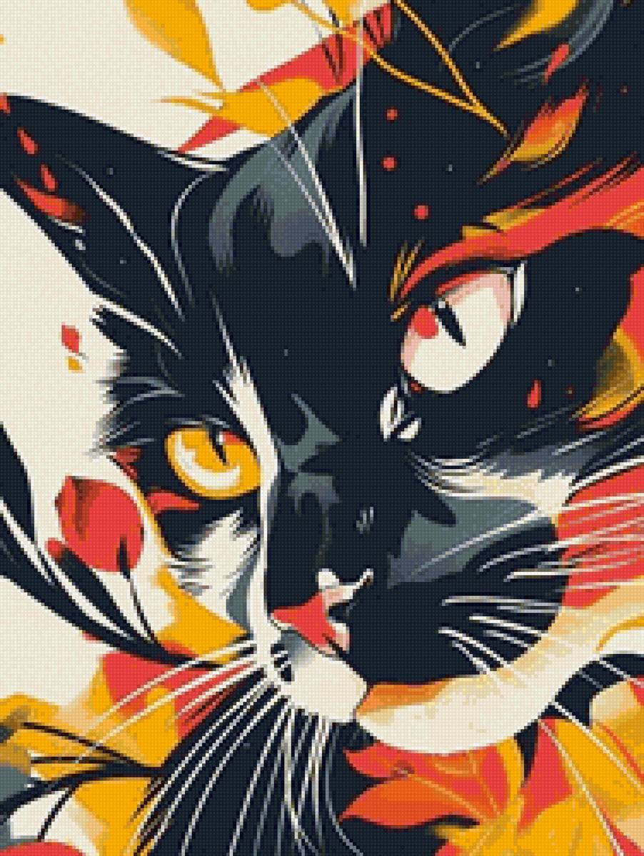 кот - арт - предпросмотр
