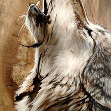 Схема вышивки «Одинокий вой»