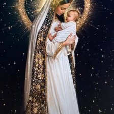 Схема вышивки «Virgen»