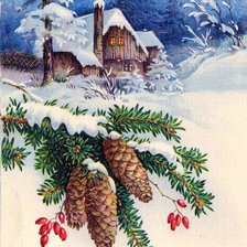 Схема вышивки «С Новым годом»