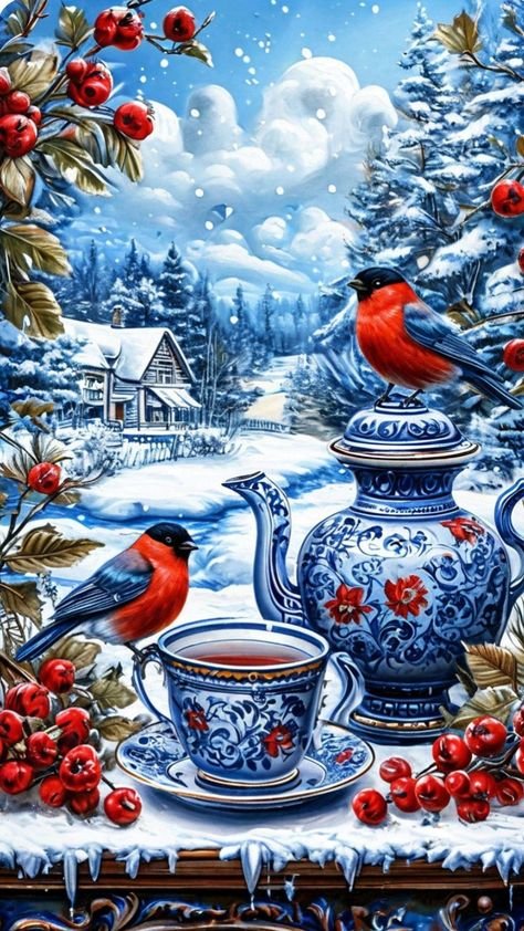 Зима - оригинал