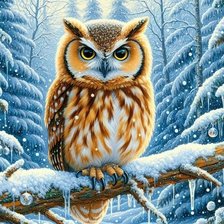 Схема вышивки «птицы»