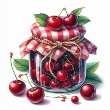 Схема вышивки «вишенка»