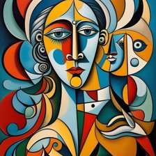 Схема вышивки «дама»