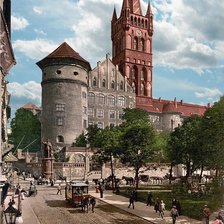 Схема вышивки «Королевский замок Кенигсберг»