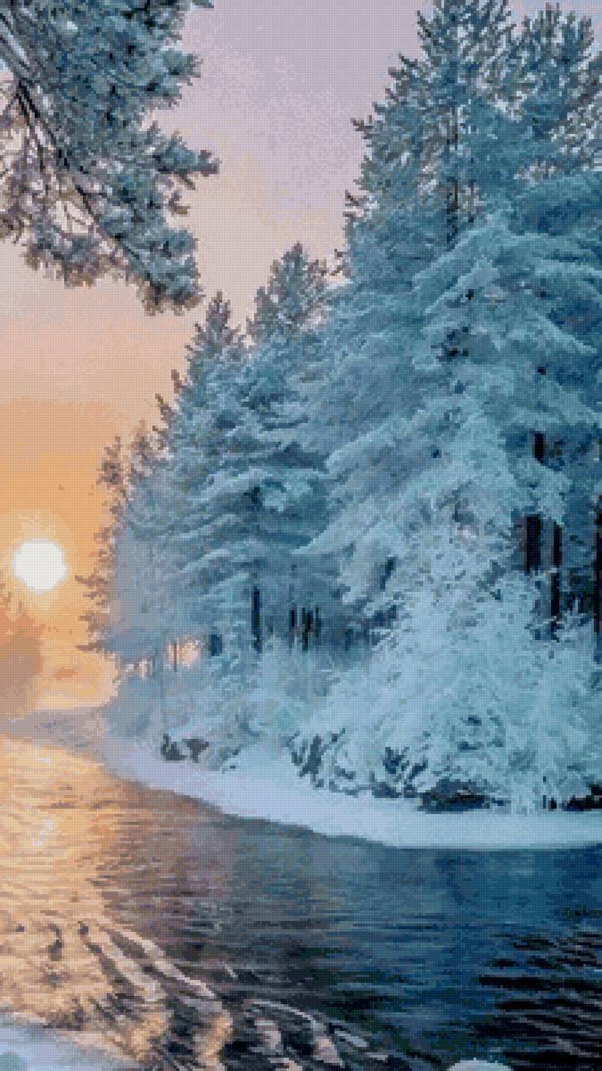 Зимняя сказка - природа, зима, мороз - предпросмотр