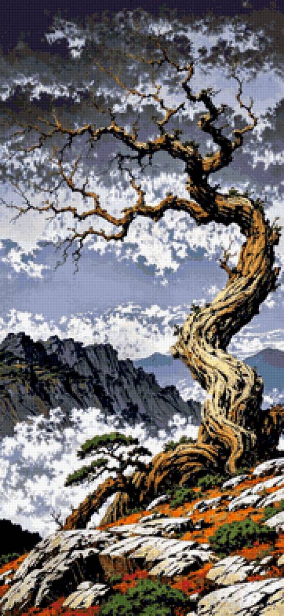 дерево - рисунок - предпросмотр