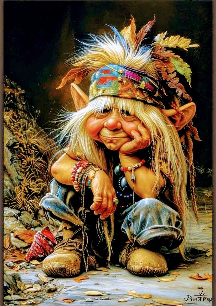 Тролль - эльф - оригинал