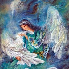 Схема вышивки «Гравюра, восток»