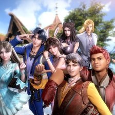 Схема вышивки «Боевой континент»