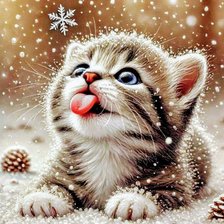 Схема вышивки «Кошки»