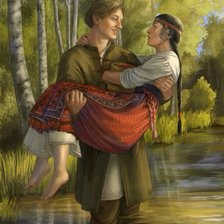 Схема вышивки «Русская красота»