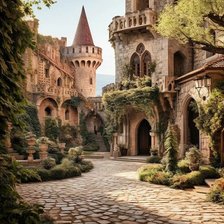 Схема вышивки «castillo»