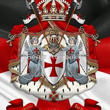 Схема вышивки «мальтийский крест»