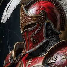 Схема вышивки «Воин»