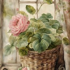 Схема вышивки «Цветы»