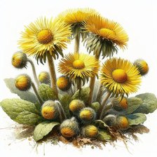 Схема вышивки «одуванчик»