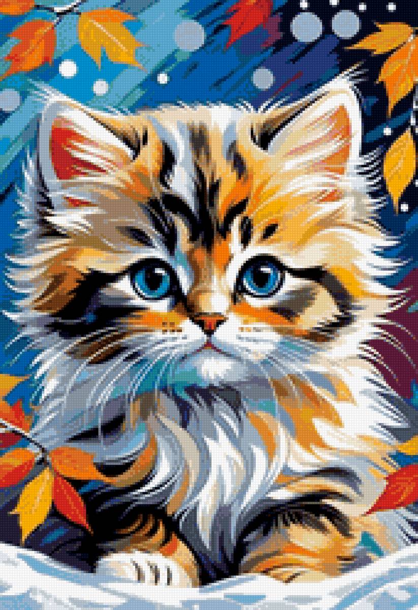 котенок - арт - предпросмотр
