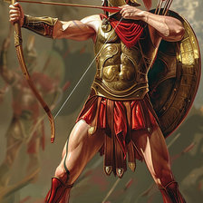 Схема вышивки «Воин, римлянин»