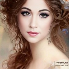 Схема вышивки «Дама с цветком»