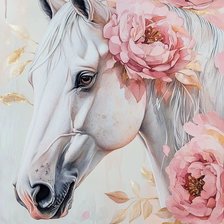 Схема вышивки «Пони»