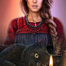 Схема вышивки «Русская сказка»