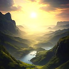 Схема вышивки «Северная страна»