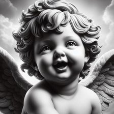 Схема вышивки «Ангел»