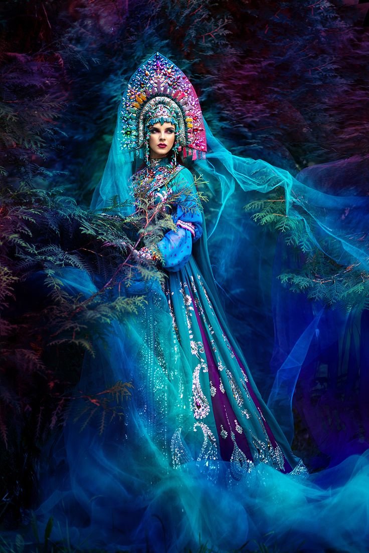 Русская сказка. Хозяйка Медной горы. - оригинал