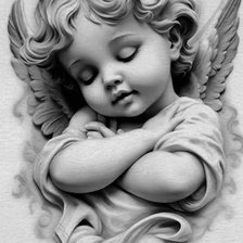 Схема вышивки «Ангелок»