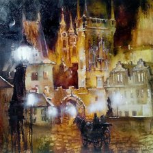 Схема вышивки «Прага»