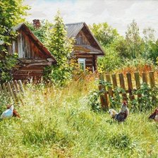 Моя деревня. Татьяна Черных