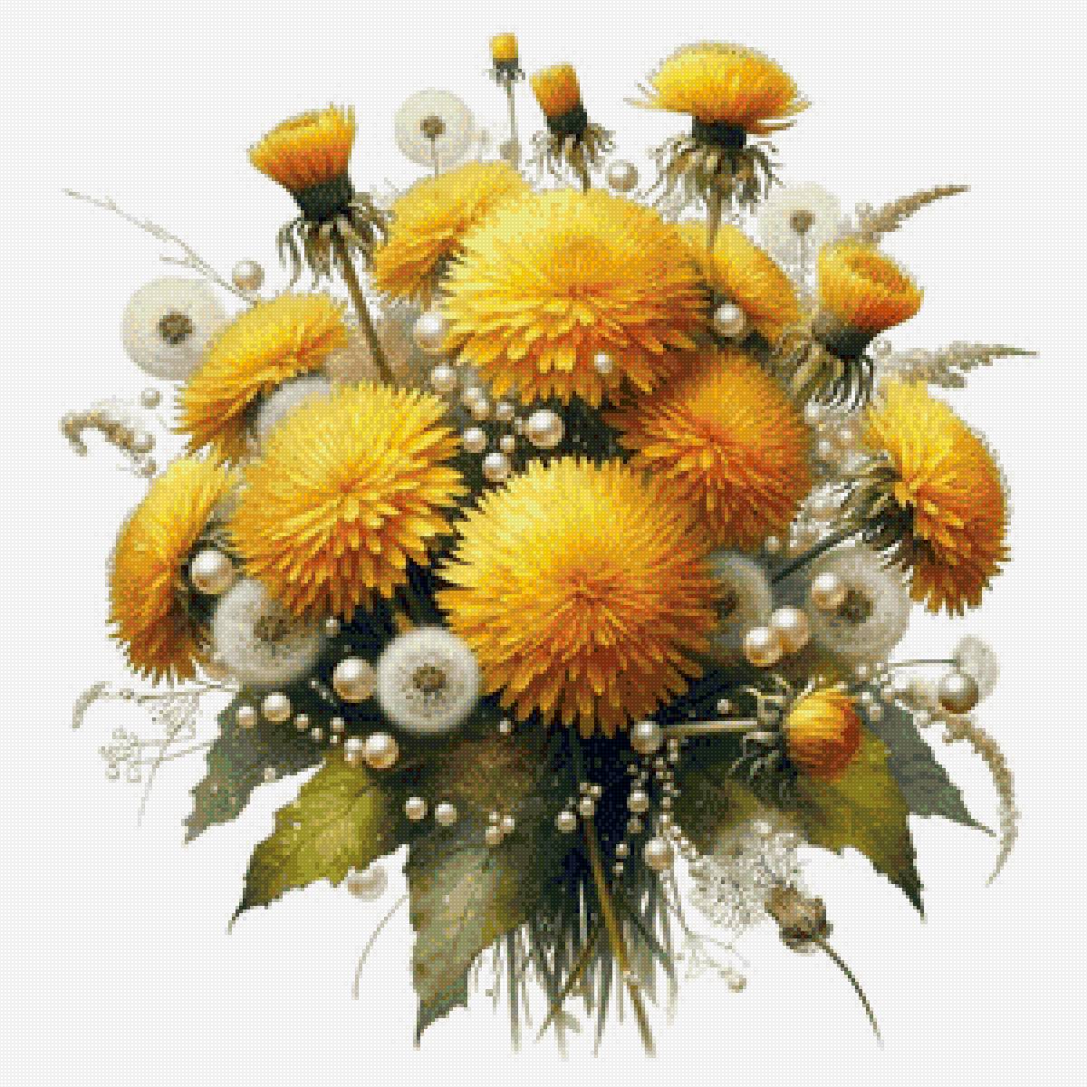 Одуванчики - цветок, одуванчики, цветы - предпросмотр