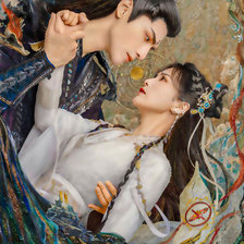 Схема вышивки «Светлый пепел луны»