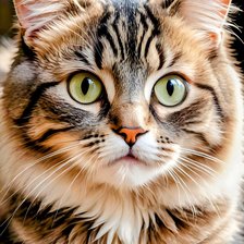 Схема вышивки «кот»