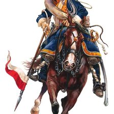 Схема вышивки «Гусары»